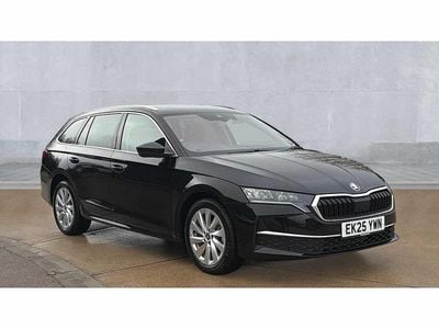 Used Skoda Octavia SE L 110 HP (80 kW) 2025 Black magic pearl effect Estate