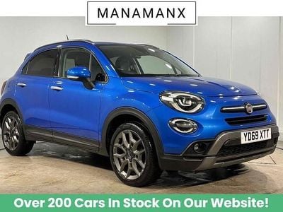 Blue Used 2019 Fiat 500X Cross Plus SUV | £8,279 (Fair price)