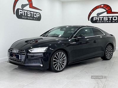 Used Audi A5 S-Line 190 HP (139 kW) 2018 Black Coupe