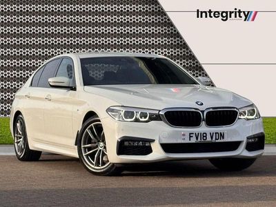 Used BMW 520 M Sport 184 HP (135 kW) 2018 White Sedan