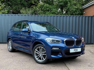 Used BMW X3 M Sport 190 HP (139 kW) 2018 Blue SUV