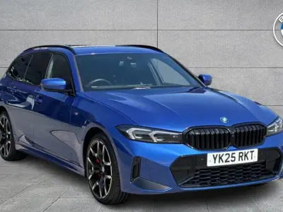 Used BMW 330 M Sport 288 HP (211 kW) 2025 Blue Estate