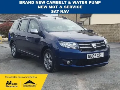Begagnad Dacia Logan MCV Lauréate 2015 Blå Kombi