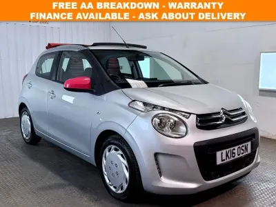Used Citroën C1 Feel 68 HP (50 kW) 2016 Grey Hatchback