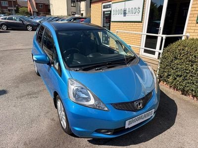 Begagnad Honda Jazz EX 2011 Blå Halvkombi