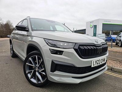 Used Skoda Kodiaq SportLine 187 HP (137 kW) 2023 Grey SUV