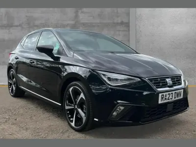 Used Seat Ibiza FR Sport 110 HP (80 kW) 2023 Black Hatchback