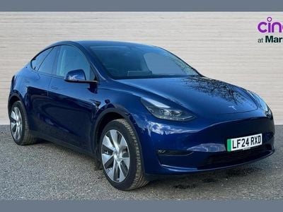 Used Tesla Model Y Long Range AWD 378 kW (514 HP) 2024 Blue SUV