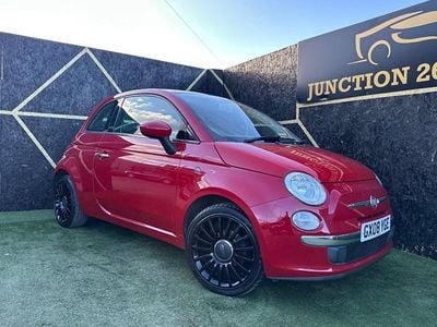 Used Fiat 500 Lounge 69 HP (50 kW) 2008 Red Hatchback