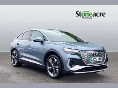 Used Audi Q4 e-tron S-Line 219 kW (299 HP) 2023 Blue SUV