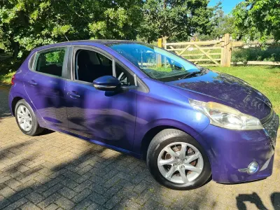 Used Peugeot 208 Active 82 HP (60 kW) 2014 Blue Hatchback