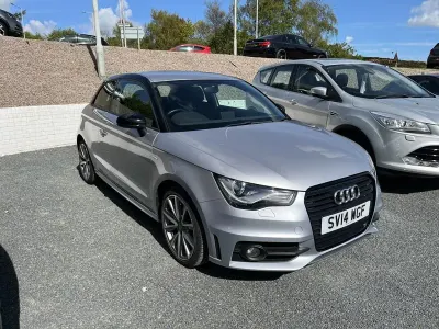 Usado Audi A1 S-Line 2014 Plateado Utilitario
