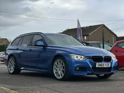 Used BMW 320 M Sport 184 HP (135 kW) 2015 Blue Estate