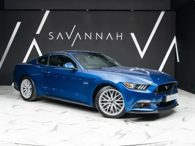 Used Ford Mustang GT Fastback 416 HP (305 kW) 2017 Blue Coupe
