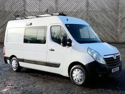 Used Vauxhall Movano 130 HP (95 kW) 2018 White MPV