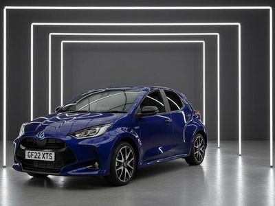 Blue Used 2019 Toyota Yaris Hybrid Hatchback | £12,495 (Fair price)