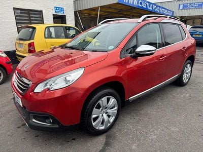 Red Used 2015 Peugeot 2008 Allure SUV | £4,255