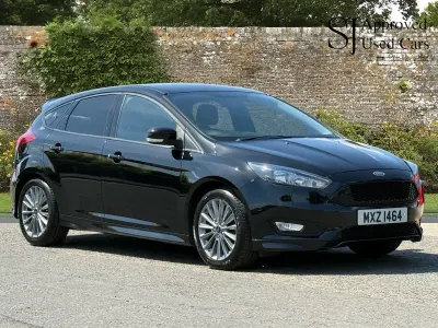 Used Ford Focus ST-Line 138 HP (101 kW) 2018 Black Hatchback