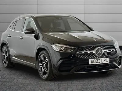 Used Mercedes GLA200 AMG Line Premium 163 HP (119 kW) 2023 Black SUV