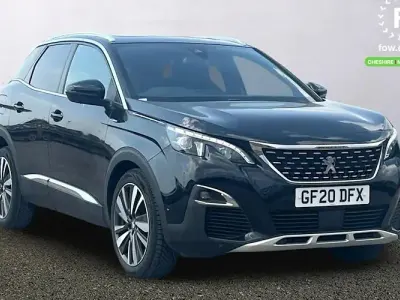 Used Peugeot 3008 Premium 131 HP (96 kW) 2020 Black SUV