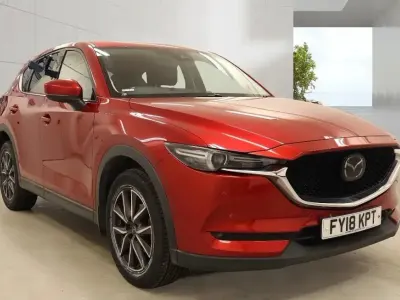 Używany Mazda CX-5 Inclusive 175 KM (128 kW) 2018 Czerwony SUV