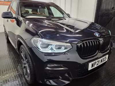 Used BMW X3 M Sport 292 HP (214 kW) 2021 Black SUV