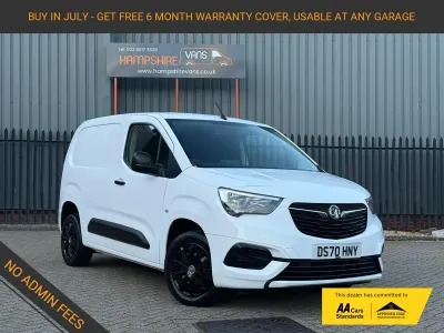 Used Vauxhall Combo Sportive 2020 White MPV