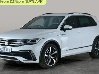 Second-hand VW Tiguan R-line 150 CP (110 kW) 2023 Alb SUV