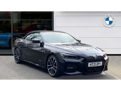 Used BMW 420 M Sport 184 HP (135 kW) 2021 Black Cabriolet