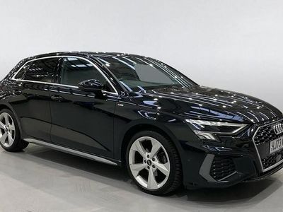Used Audi A3 S-Line 150 HP (110 kW) 2023 Black Hatchback