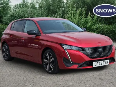 Used Peugeot 308 Allure 131 HP (96 kW) 2023 Red Hatchback