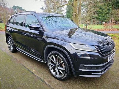 Used Skoda Kodiaq SportLine 190 HP (139 kW) 2019 Black SUV