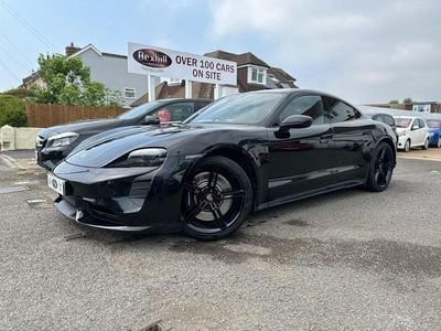 Black Used 2020 Porsche Taycan Turbo Sport Sedan | £46,999