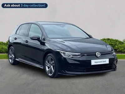 Used VW Golf VII R-line 150 HP (110 kW) 2020 Black Hatchback