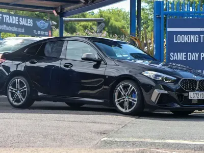 Used BMW M235 Comfort Edition 306 HP (225 kW) 2022 Black sapphire metallic paint Coupe