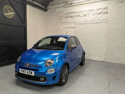 Used Fiat 500 S 69 HP (50 kW) 2017 Blue Hatchback