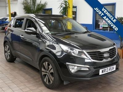 used Kia Sportage 2.0 CRDI KX-3 SAT NAV 5d 134 BHP