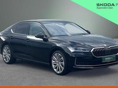 Used Skoda Superb SE L 110 HP (80 kW) 2026 Midnight black metallic Hatchback