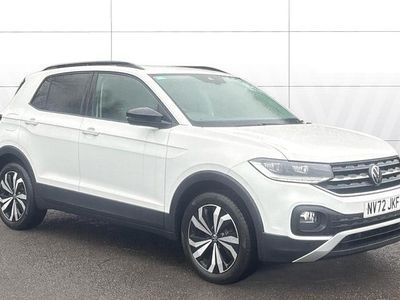 Used VW T-Cross Black Edition 110 HP (80 kW) 2023 White SUV