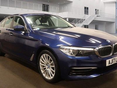Blue Used 2017 BMW 530e Comfort Edition Sedan | £11,600 (Fair price)