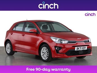Red Used 2021 Kia Rio Hatchback | £11,949 (Fair price)