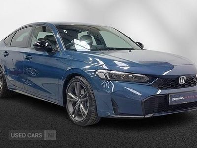 Used Honda Civic Sport 2025 Blue Hatchback