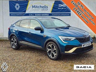 Zanzibar blue Used 2023 Renault Arkana Bose Edition SUV | £16,995 (Fair price)