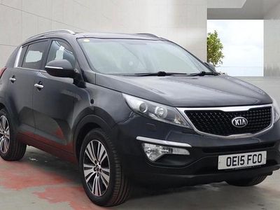 Used Kia Sportage 116 HP (85 kW) 2015 Black SUV