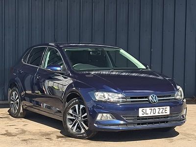 Used VW Polo United 80 HP (58 kW) 2020 Blue Hatchback