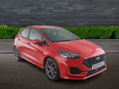 Used Ford Fiesta ST-Line 98 HP (72 kW) 2023 Red Hatchback
