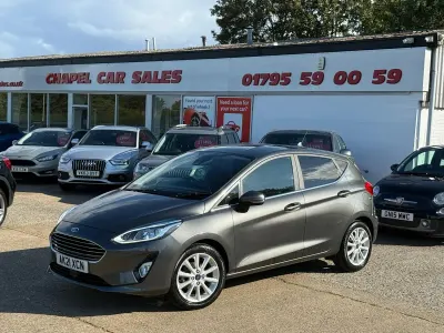 Used Ford Fiesta Titanium 152 HP (111 kW) 2021 Grey Hatchback