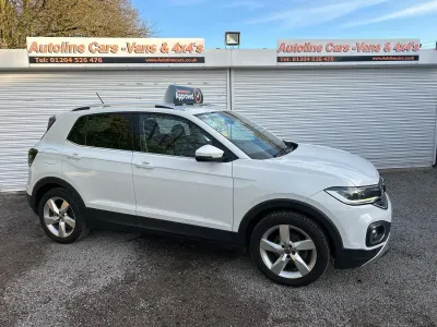 Begagnad VW T-Cross SEL 2022 Vit SUV