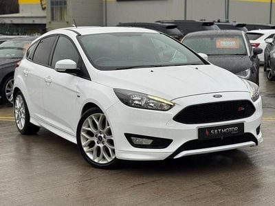 White Used 2018 Ford Focus ST-Line Hatchback | £7,750 (Good price)