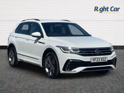 Used VW Tiguan R-line Edition 150 HP (110 kW) 2023 White SUV